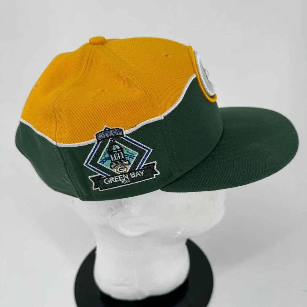 Green Bay Packers City 2019 Draft NFL 100 Years Adjustable Snapback Hat Cap - Picture 8 of 16